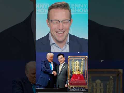 South Korea MOCKS ‘NO KINGS’ With a Crown Gifted to President Trump 👑