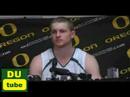 Maarty Leunen Post Game Interview, Ducks VS Sun Devils