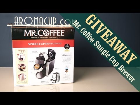 Mr. Coffee K-Cup Coffee Maker Giveaway (ENDS: 4/14/14)