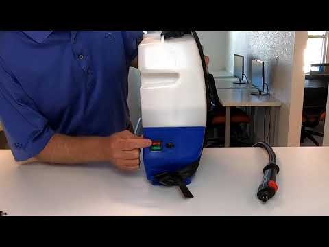 Youtube External Video Intro to the Electro Spray electrostatic backpack sprayer