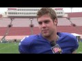 Rhett Bomar interview with ToppsTV at the NFL Rookie Shoot