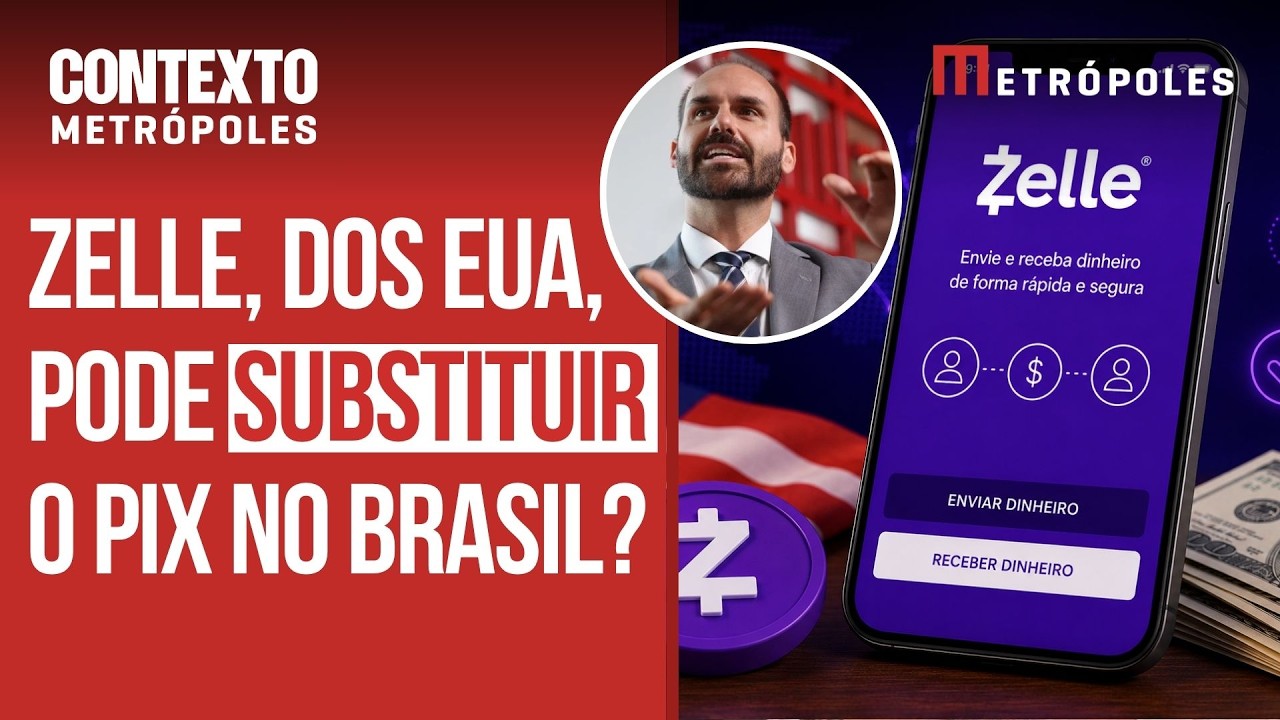 Entenda o que é o Zelle, sistema de transferências dos EUA citado por Eduardo