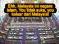 babi-U tak suka, u keluar dari M'sia