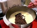 Magdalenas de chocolate y nuez