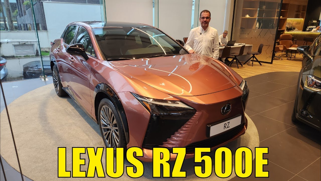 Lexus RZ 500e - Primeiro 100% elétrico da marca no Brasil