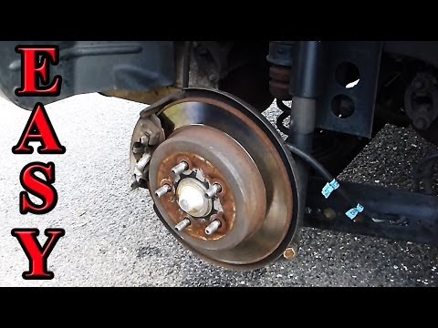 How to: Change Rear Pt Cruiser Brake Pads [HD]