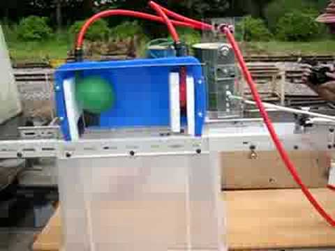 蒸気機関の弁装置模型