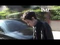 Lindsay Lohan leaving Sam\ Lindsay Lohan leaving Sam\