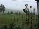 踏切風景－深名線「上幌加内」駅・車内から撮影１９９５年８月撮影