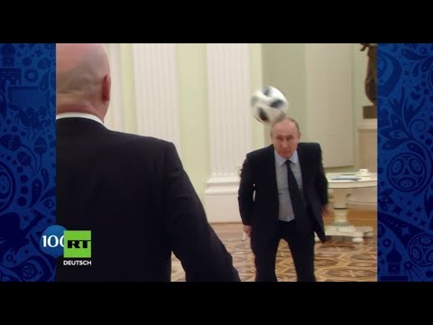 Noch 100 Tage bis zur WM - Zur Feier des Tages tret ...