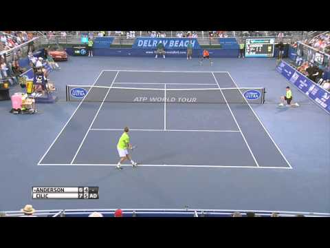 Delray Beach 2014 Final Highlights Anderson Cilic
