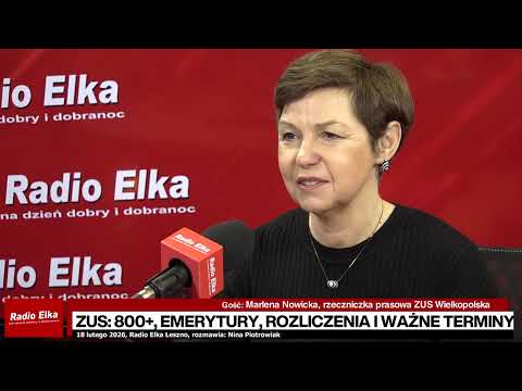 Co obejmuje zasiłek pogrzebowy? Odpowiada: Marlena... :: Naszym gościem jest Marlena Nowicka, rzeczniczka prasowa ZUS w Wielkopolsce, a Nina Piotrowiak na pewno zapyta o:- składanie wniosków o 800+ na nowy okres rozliczeniowy,- warunki przyznawania 800+ obywatelom Ukrainy (status UKR),- coroczne rozliczenia wcześniejszych emerytów i rencistów z ZUS,- limity dorabiania do emerytury i renty,- automatyczne przeliczenie tzw. emerytur czerwcowych,- przeliczanie stażu pracy od 1 stycznia 2026 roku (umowy zlecenia, działalność gospodarcza),- wyższy zasiłek pogrzebowy ? kto i na jakich zasadach może go otrzymać.Będzie też o tym, jak załatwić sprawę w ZUS bez stania w kolejce.