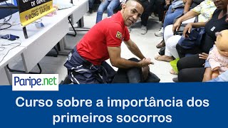 Curso sobre a importância dos primeiros socorros