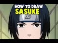 sasuke drawing step by step
