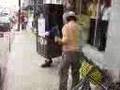 duelo entre botarga y un puto borracho en cd valles slp