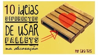 Decoração com Pallets