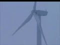 this video filmed by a resident of byron wisconsin who lives inside of the wind farm there. he was out plowing his driveway when he saw a piece of ice the size of a bedsheet come from the turbine.

he got his video camera and filmed the turbine. theres no flying ice in this video, but the turbine blades clearly have ice and snow on the blades- except for the one where the big chunk fell off.

residents inside this industrial wind farm in fond du lac county were told ice throw from turbine blades isn't a problem. they were told if ice forms on the blades, the turbine automatically shuts down. people who are spending their first winter in the wind farm tell another story.