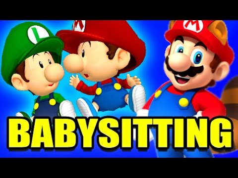 MARIO BROS. BABYSITTING! - Gmod Baby Mario Brothers Mod (Garry's Mod)