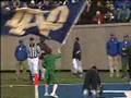 Cheerleader Whacked by Leprechaun