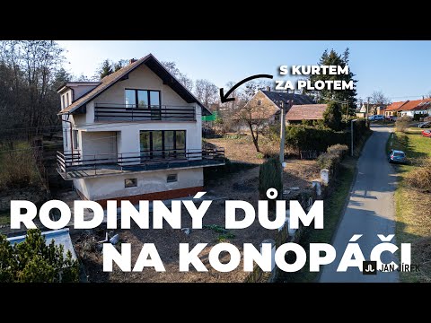 Video Prodej rodinného domu – Konopáč