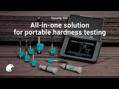 Equotip 550 - The most versatile all-in-one solution for portable hardness testing