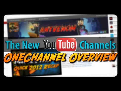 ANTVENOM - The New YouTube Channels (OneChannel Layout Guide)