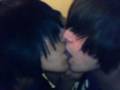 emo boys kiss