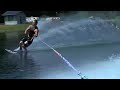 Neale Waterskiing at BroHo practice d3 skis Neale Waterskiing at BroHo practice d3 skis