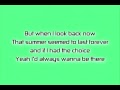 Summer Of 69 - Bryan Adams Cover - With Lyrics