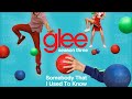 somebody that i used to know – Glee 