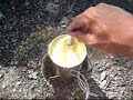 cooking with alcohol stove