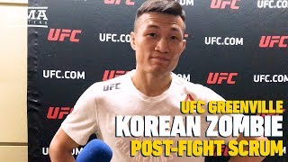 UFC Greenville: Korean Zombie Discusses 'Emotional' Win Over Renato Moicano, Wants Title Shot Next by MMA Fighting