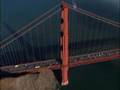 Aerial Golden Gate Bridge San Francisco, California, USA