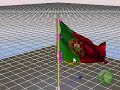 how to modell and animate a flag in cinema 4d