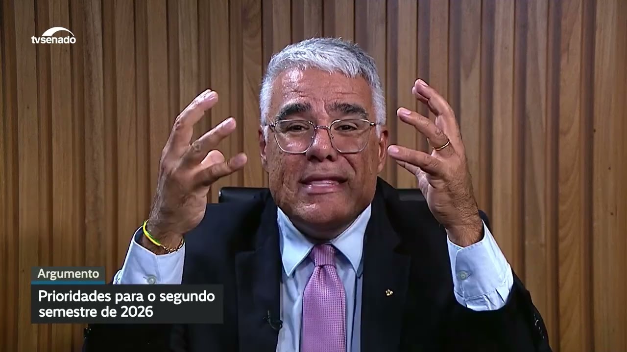 Programa Argumento - 17 de julho de 2026 - Prioridades para o Senado no Segundo Semestre