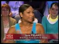 isis figaro,professeur de salsa � l'�cole des danses latines et tropicales, invit� par laurent ruquier � l'�mission 