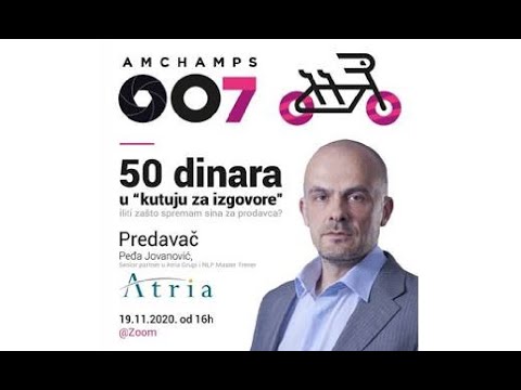 AmChamps 2020 - Predavanje: 50 dinara u kutiju za izgovore