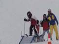 Skiing in Arosa, March 2007
