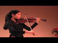 Ladusa 10y old violinist - Vivaldi winter violin concerto Ladusa 10y old violinist - Vivaldi winter violin concerto