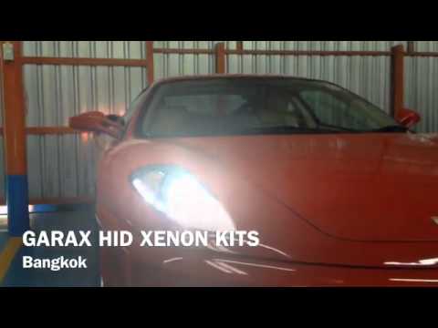 Ferrari 430 install Bi xenon BRAND PROJECTOR HID By BANKKIN
