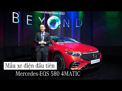 Chi tiết mẫu xe điện đầu tiên Mercedes-EQS 580 4MATIC tại Việt Nam