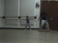 Tony Czar and Lil BIGZ do a house routine at Debby Reynolds Tony Czar and Lil BIGZ do a house routine at Debby Reynolds