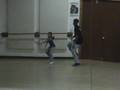 Tony Czar and Lil BIGZ do a house routine at Debby Reynolds