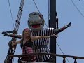 Clearwater Threshers Mascot Phinley on Clearwater beach