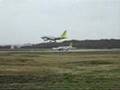Flughafen Köln-Bonn bei Orkan Emma!