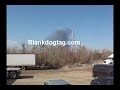 Huge fire explosion in Lemont 60439 of 55 highway truck turn Huge fire explosion in Lemont 60439 of 55 highway truck turn