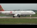 【HD】 旭川空港DAISETU 復興航空- TransAsia Airways AIRBUS A321-100 B-22605