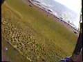 Top landing flight on G-BZJI