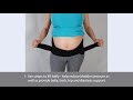 How to wear the ReCore Fitness Maternity FITsplint™- Ultimate Maternity Support