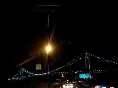 Driving under the Verrazano Narrows ...